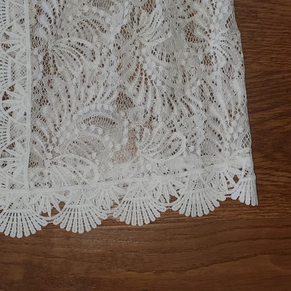 🔥Sale🔥White lace swim coverup - Picture 7 of 10